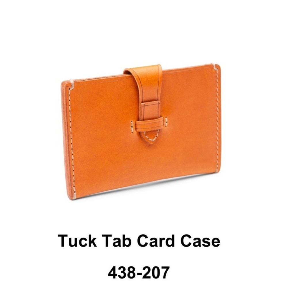 Bosca Model 438-207‎ Saddle Italo Tuck Tab Card Case